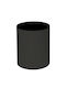 Pam & Co Office Metal Waste Bin 6lt Black 20x20x24cm