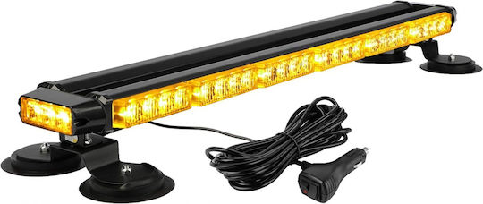 Flexzon Автомобилна сигнална лента LED 12 / 24V Водоустойчива 75см с Orange Осветление