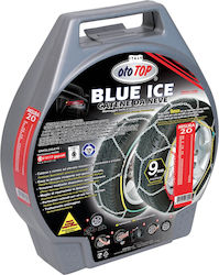 Ototop Blue Ice No 80 Αντιολισθητικές Αλυσίδες με Πάχος 9mm για Επιβατικό Αυτοκίνητο 2τμχ