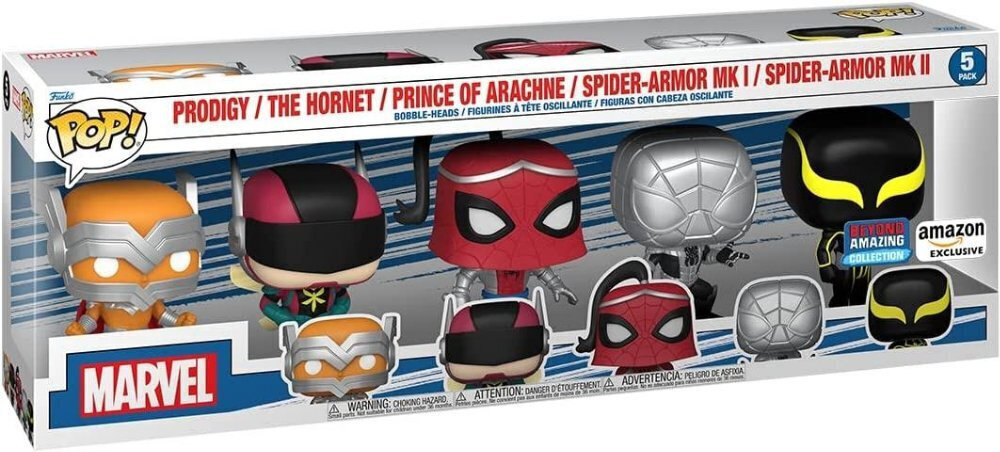 Funko Pop! Marvel: Marvel - Prodigy / The Hornet / Prince of