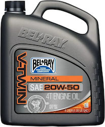 Bel-Ray Mineral Motorradöl für Viertaktmotoren 20W-50 Bel-Ray Mineral Motorradöl für Viertaktmotoren 20W-50