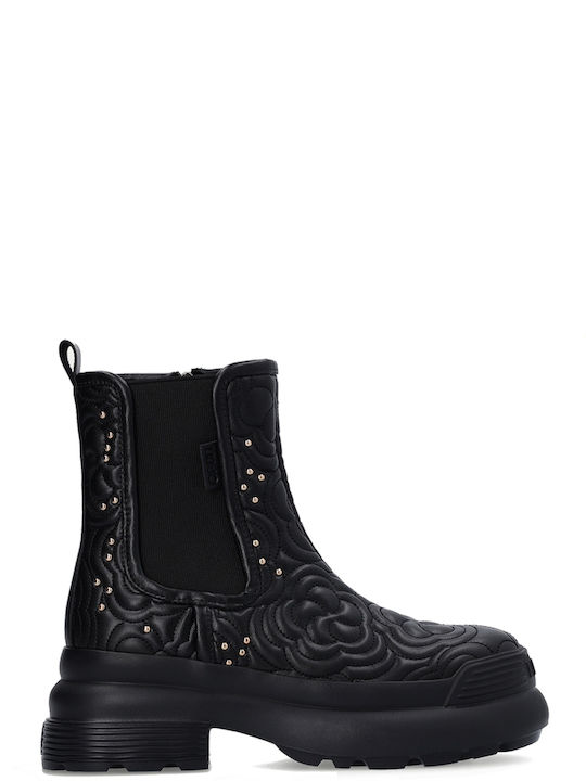 Liu Jo Beatles Ankle Boots Black