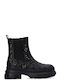 Beatles Stiefeletten Damen Schwarz