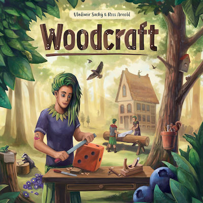 Delicious Games Board Game Woodcraft for 1-4 Players 12+ Years (EN)