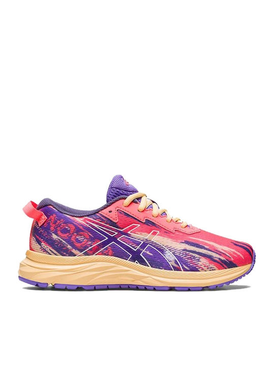 Gel-Noosa Αθλητικά Παιδικά Παπούτσια Running με Κορδόνια Ροζ