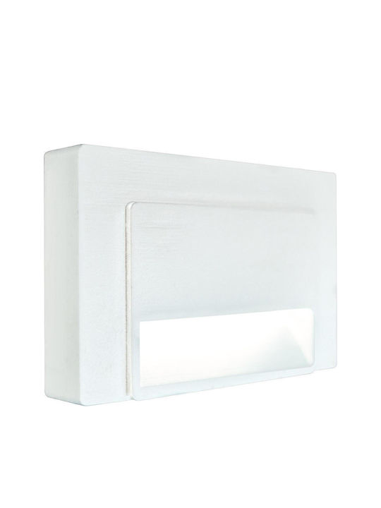 Geyer Стенен Външен Плафон LED IP54 1.2W 12.5x3.3x8.3εκ.