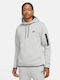 Nike Sportswear Tech Men's Sweatshirt with Hood Gray