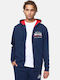 Lintmill Cardigan with Hood Navy Blue