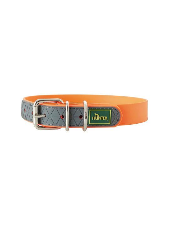 Hunter Convenience Dog Collar In Orange Colour 33 - 41cm