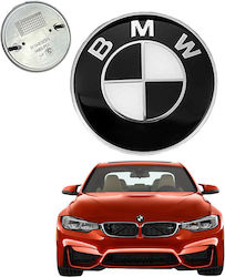 Σήμα Καπό Αυτοκινήτου για Bmw Σήμα Καπό / Πορτμπαγκάζ Κουμπωτό Bmw Μαύρο-Άσπρο 82mm Σήμα Καπό Αυτοκινήτου για Bmw Σήμα Καπό / Πορτμπαγκάζ Κουμπωτό Bmw Μαύρο-Άσπρο 82mm