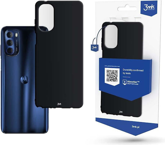 Motorola Back Cover Σιλικόνης 1.2mm Μαύρο (Motorola Moto G Stylus)