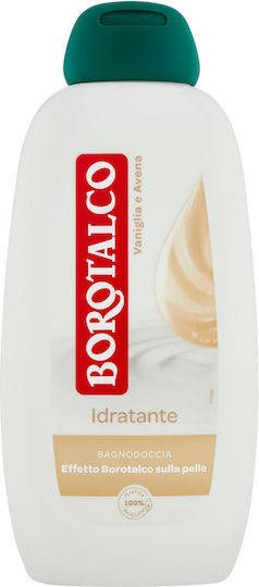 Borotalco Moisturizing Idratante Shower Gel with Oatmeal & Vanilla Scent 600ml