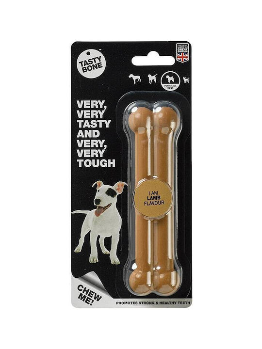 Tasty Bone Lamb Nylon Παιχνίδι Κόκκαλο για Κουτάβι 11εκ. Καφέ 1τμχ