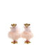Espiel Christmas Plastic Figure Cherub Height 15.5cm with Fur (Μiscellaneous Designs)