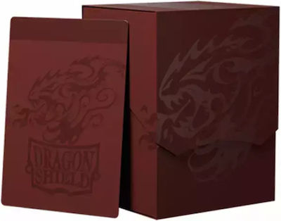 Dragon Shield Deck Shell Deck Box Zubehör für Sammelkartenspiele Blutrot AT-30750