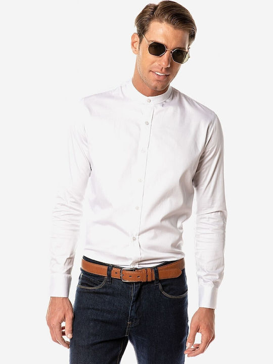 Brokers Jeans Long Sleeve Shirt in Narrow Fit W...