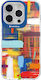 SwitchEasy Artist Double In-Mold Decoration Umschlag Rückseite Kunststoff Impasto (iPhone 14 Pro)