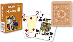 Modiano Texas Poker 4 Τράπουλα Poker Καφέ Modiano Texas Poker 4 Τράπουλα Poker Καφέ
