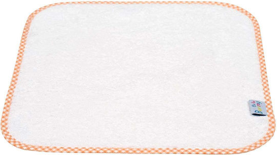 Bunny Bebe Baby-Soßtuch Orange 29x29cm
