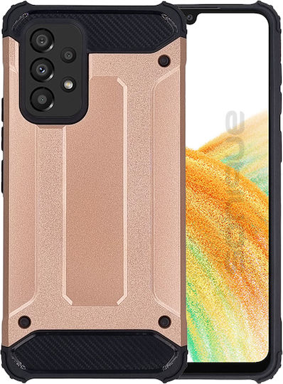 Sonique Heavy Armor Задна корица Силикон 2мм Розово злато (Galaxy A33 5G)