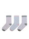 Energiers Kids' Socks Knee-High Pink 3 Pairs