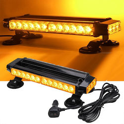Flexzon Car Signaling Bar LED 12V Waterproof 40cm with Orange Lighting