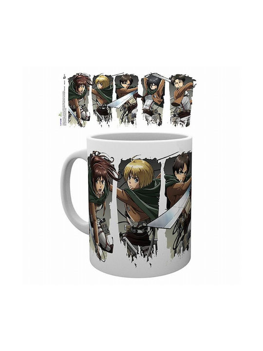 Abysse Attack Titan Tasse Keramik Mehrfarbig 1Stück