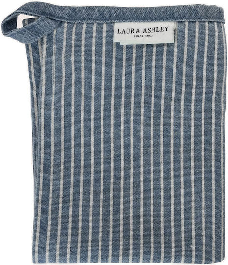 Laura Ashley Wild Clematis Хавлиени кърпи от 100% Памук в Син Цвят 70x50см