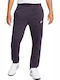 Sweatpants with Elastic Cave Purple/Cave Purple/White