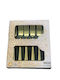 Bergner Metallic Table Fork Set Gold 6pcs