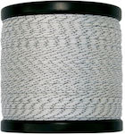 Rope Knitted 1mm Dacron White with Stripe