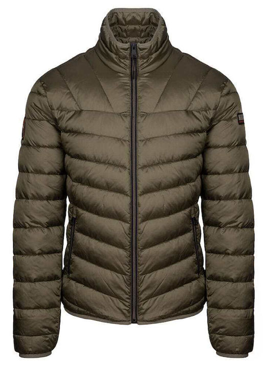 Napapijri Aerons Зимно Мъжко Яке Puffer Зелен Л...