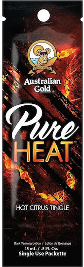 Australian Gold Pure Heat Tingle Solarium Lotion Σώματος 15ml