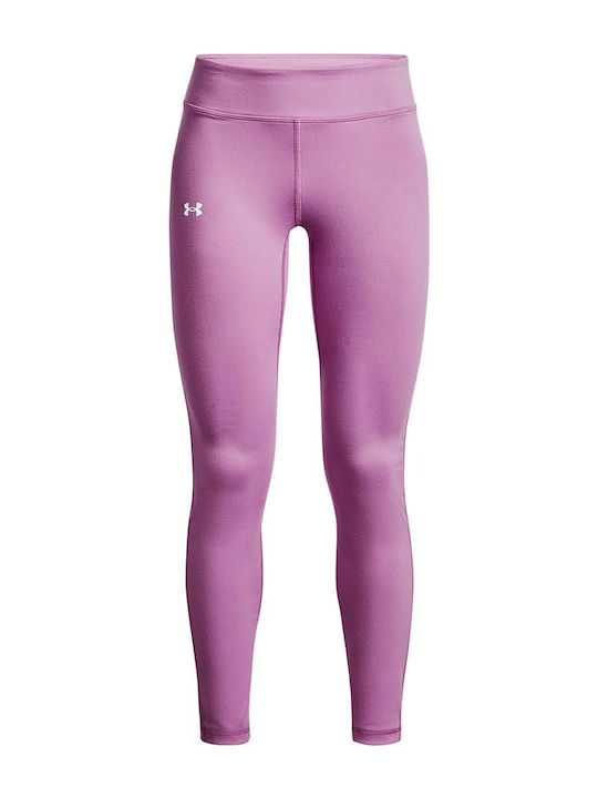 Under Armour Παιδικό Κολάν Αθλητικό Μακρύ Ροζ