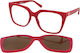 Moschino Weiblich Kunststoff Brillenrahmen mit ...