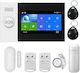 PGST PG-107 Wireless Alarm System with Motion Sensor , Door Sensor , 2 Siren , 2 Remote Controls , 2 Tags , Hub and Keyboard (Wi-Fi)