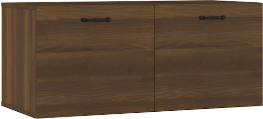Cabinet Wall Brown Oak 80x35x36.5cm