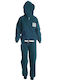 Joyce Kids Sweatpants Set Petrol Blue 2pcs