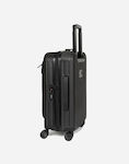 Eastpak CNNCT Case S Valiză de Călătorie Cabină Textilă Gri cu 4 roți Înălțime 55cm