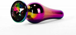 X-Men Secret Shine Metal Anal Plug Groß Rainbow