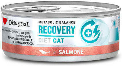 Disugual Metabolic Balance Recovery Wet Cat Food in Can with Salmon Diet 85gr