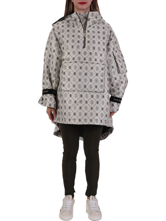 Giaccone Women's Long Lifestyle Jacket for Winter with Hood