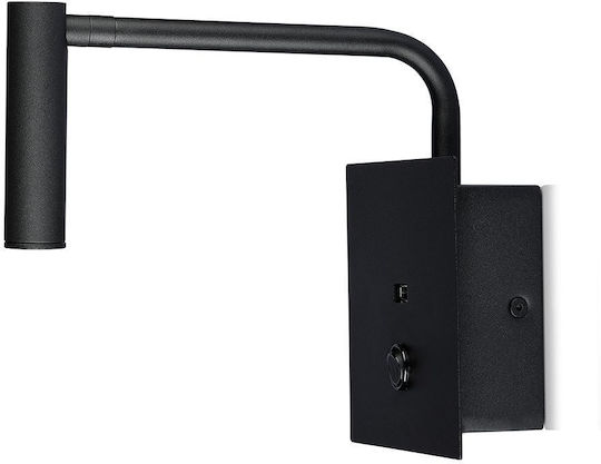 V-TAC VT-2943 Μονό LED Θερμό Λευκό Σποτ σε Μαύρο Χρώμα