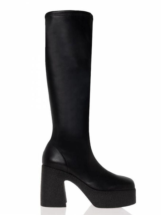 Sante Women's Boots with High Heel Black