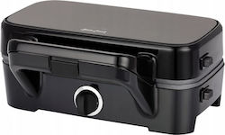 Sam Cook PSC-120/B Sandwich Maker with Removable Plates for for 2 Sandwiches Sandwiches 1200W Black