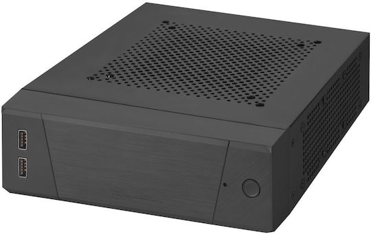 Silverstone Milo 10 Home Theater Κουτί Υπολογιστή Μαύρο