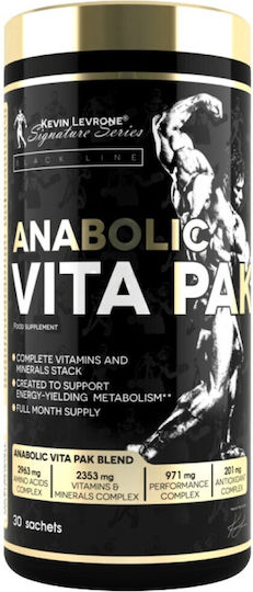 Kevin Levrone Black Line Anabolic Vita Pak Специална Хранителна Добавка 30 сашета