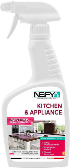 Nefy Καθαριστικό Spray Κουζίνας Κουζίνας και Συσκευών 500ml
