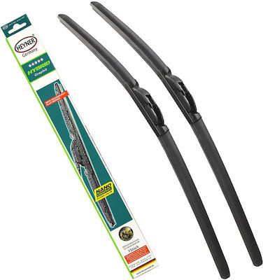 Heyner Front Car Wiper Blades Set 600mm/350mm for Nissan Note