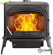 Kawmet Premium Nika S5 Eco Fontă Soba pe lemne 11.3kW Negru